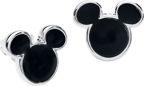 Mickey & Minnie Mouse Disney by Couture Kingdom - Mickey sada náušnic stríbrná