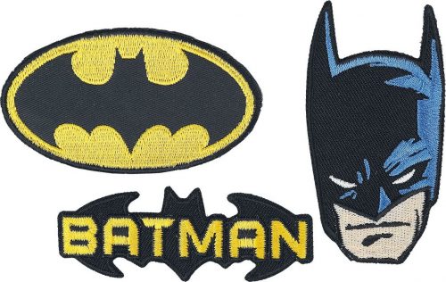 Batman Batman Logo nášivka vícebarevný