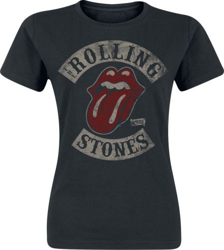 The Rolling Stones 1978 Dámské tričko černá