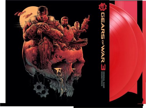 Gears Of War Gears of War 3 - Original Game Soundtrack 2-LP červená