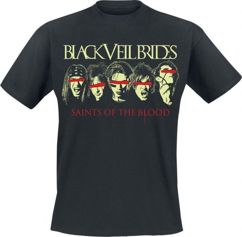 Black Veil Brides Saints Of Blood Tričko černá