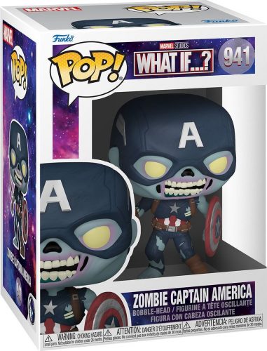 Marvel Vinylová figurka č. 941 What If...? - Zombie Captain America Sberatelská postava standard