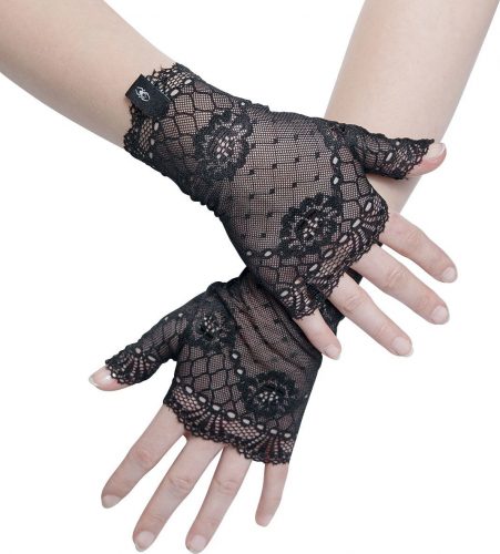 Gothicana by EMP Your Cuffs rukavice černá