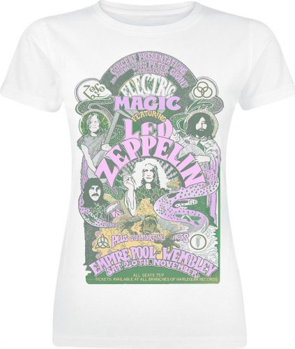 Led Zeppelin Electric Magic Dámské tričko bílá