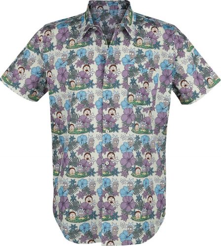 Rick And Morty Paradise Košile vícebarevný