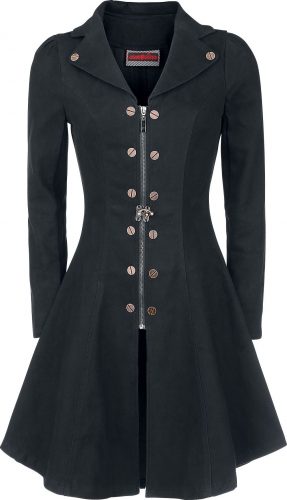 Jawbreaker Lovely Coat Dámský kabát černá