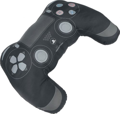 Playstation Controller dekorace polštár cerná/šedá