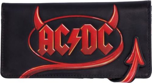 AC/DC Lightning Peněženka cerná/cervená