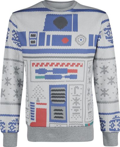 Star Wars Vianocný sveter R2D2 Mikina vícebarevný