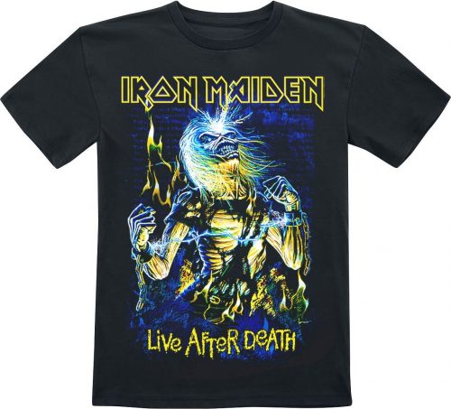 Iron Maiden Kids - Live After Death detské tricko černá