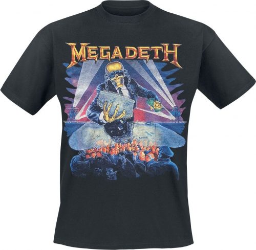 Megadeth Berlin Wall Tričko černá