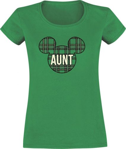 Mickey & Minnie Mouse Aunt Dámské tričko zelená