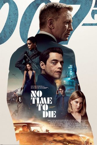 James Bond No Time To Die - James Bond Profile plakát vícebarevný
