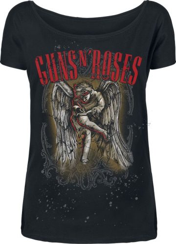 Guns N' Roses Sketched Cherub Dámské tričko černá