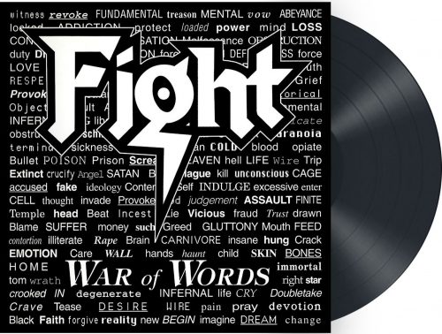 Fight War of words LP černá