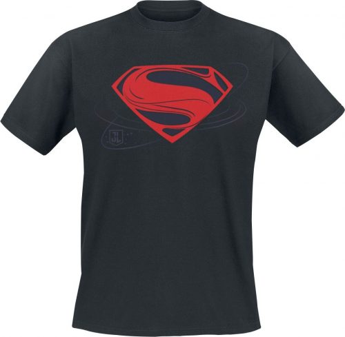 Justice League Core Superman Logo Tričko černá