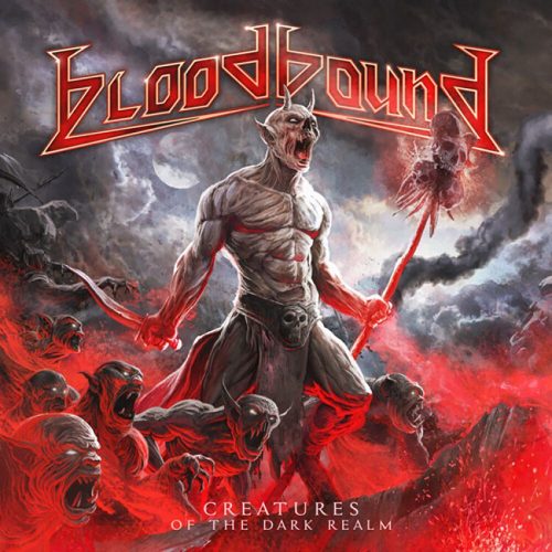 Bloodbound Creatures of the dark realm LP červená