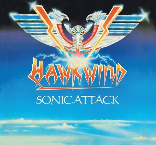 Hawkwind Sonic Attack 2-LP modrá
