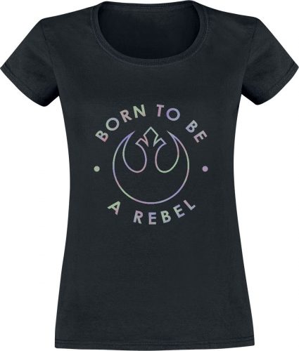 Star Wars Born To Be A Rebel Dámské tričko černá