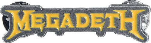 Megadeth Megadeth Logo Odznak standard