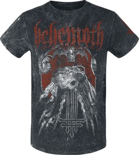 Behemoth Profane Skull Tričko černá/použitý vzhled