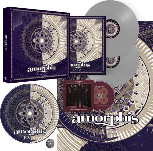 Amorphis Halo 2-LP & CD stríbrná
