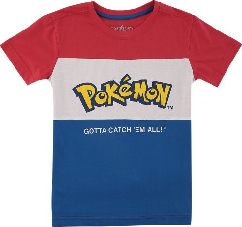 Pokémon Kids - Logo detské tricko vícebarevný