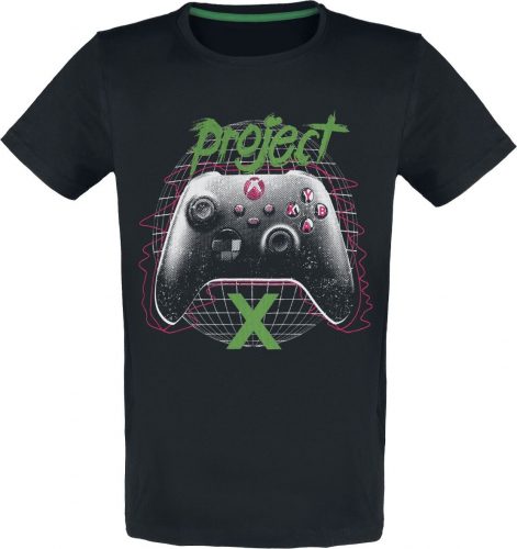 Xbox Controller - Project X Tričko černá
