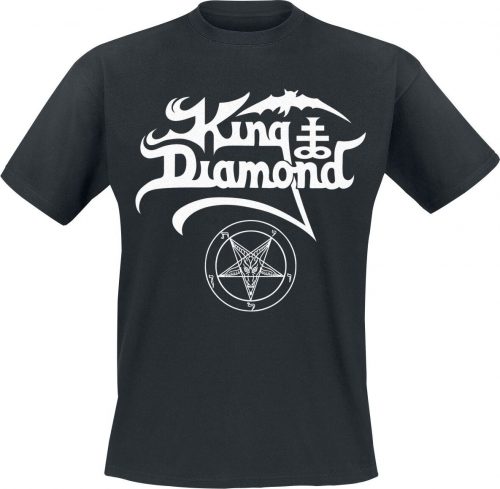King Diamond Logo Tričko černá