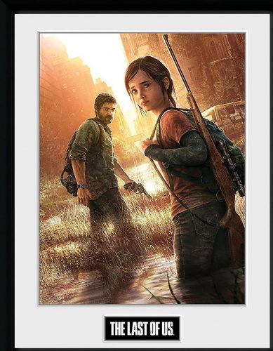 The Last Of Us Key Art Zarámovaný obraz standard