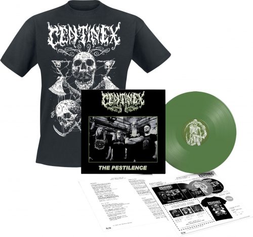 Centinex The pestilence EP & tričko olivová
