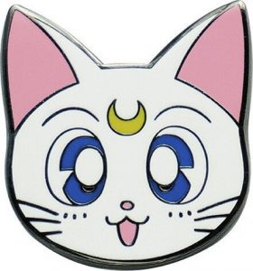 Sailor Moon Artemis Odznak bílá