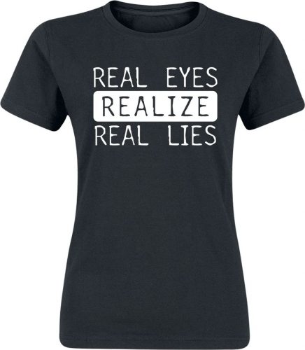 Real Eyes Dámské tričko černá