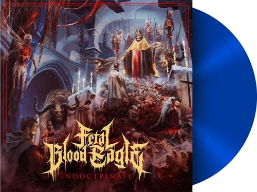 Fetal Blood Evil Indoctrinate LP modrá
