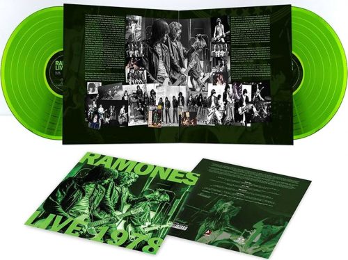 Ramones Live 1978 2-LP zelená