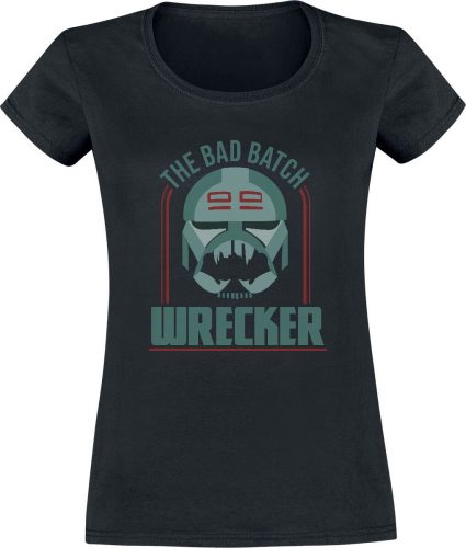 Star Wars The Bad Batch - Wrecker Dámské tričko černá