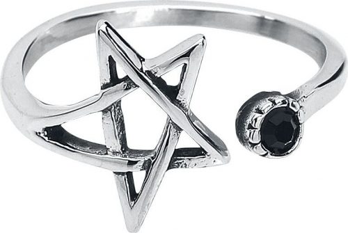 etNox Pentagramm Prsten stríbrná