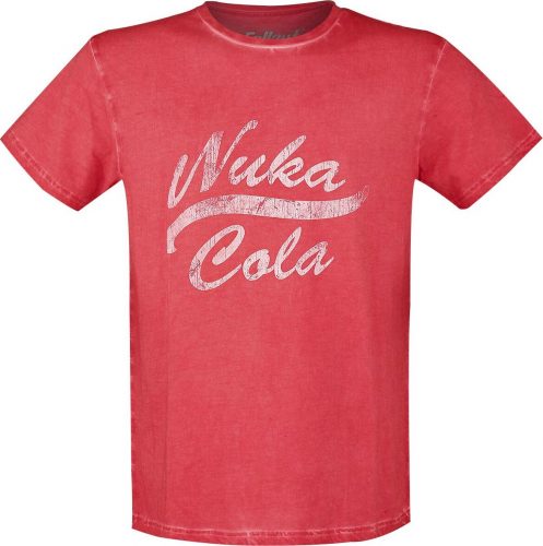 Fallout Nuka Cola Vintage Tričko červená