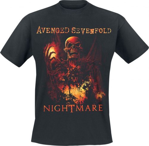 Avenged Sevenfold Nightmare Tričko černá