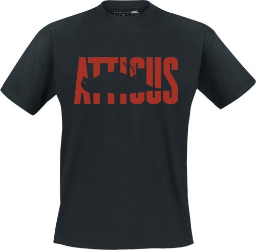 Atticus Punch Tričko černá