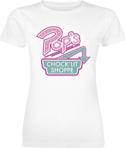 Riverdale Pop's Chock'lit Shoppe Dámské tričko bílá