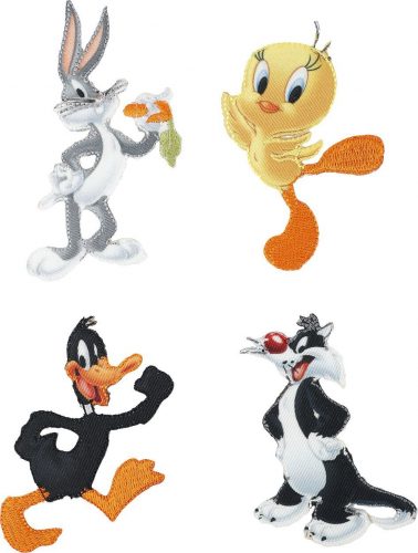 Looney Tunes Characters nášivka vícebarevný
