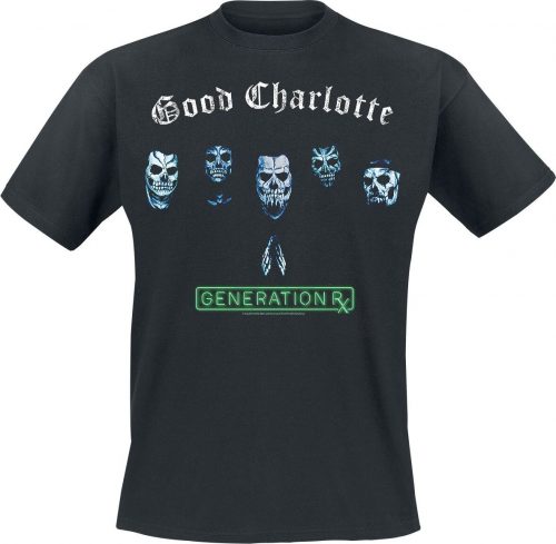 Good Charlotte Generation Tričko černá