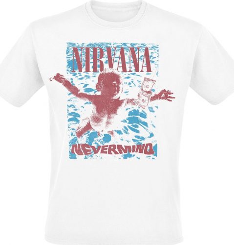 Nirvana Underwater Tričko bílá