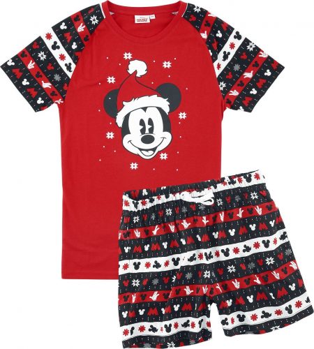 Mickey & Minnie Mouse Kids - Xmas Mickey Dětská pyžama vícebarevný