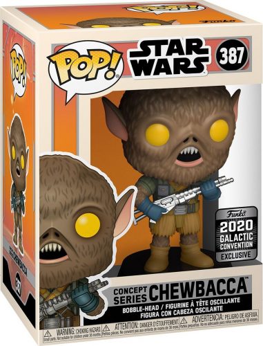 Star Wars Vinylová figurka č. 387 Celebration - 2020 Galactic Convention - Chewbacca (Funko Shop Europe) Sberatelská postava standard