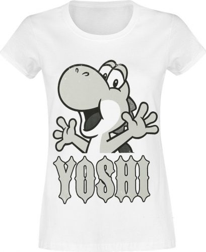 Super Mario Yoshi - Rocks Dámské tričko bílá