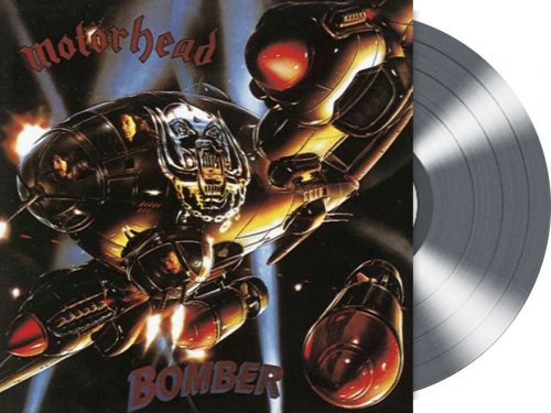 Motörhead Bomber LP stríbrná