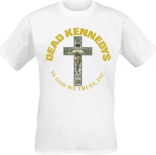 Dead Kennedys In God We Trust Tričko bílá