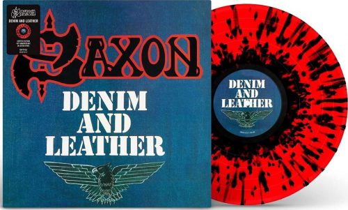 Saxon Denim And Leather LP barevný